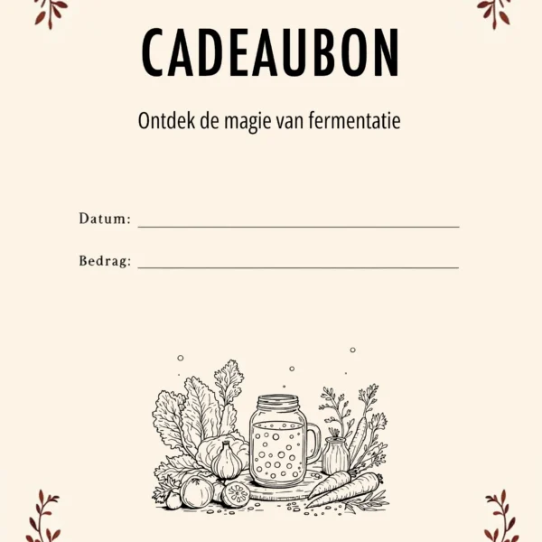Geef een duurzame beleving cadeau